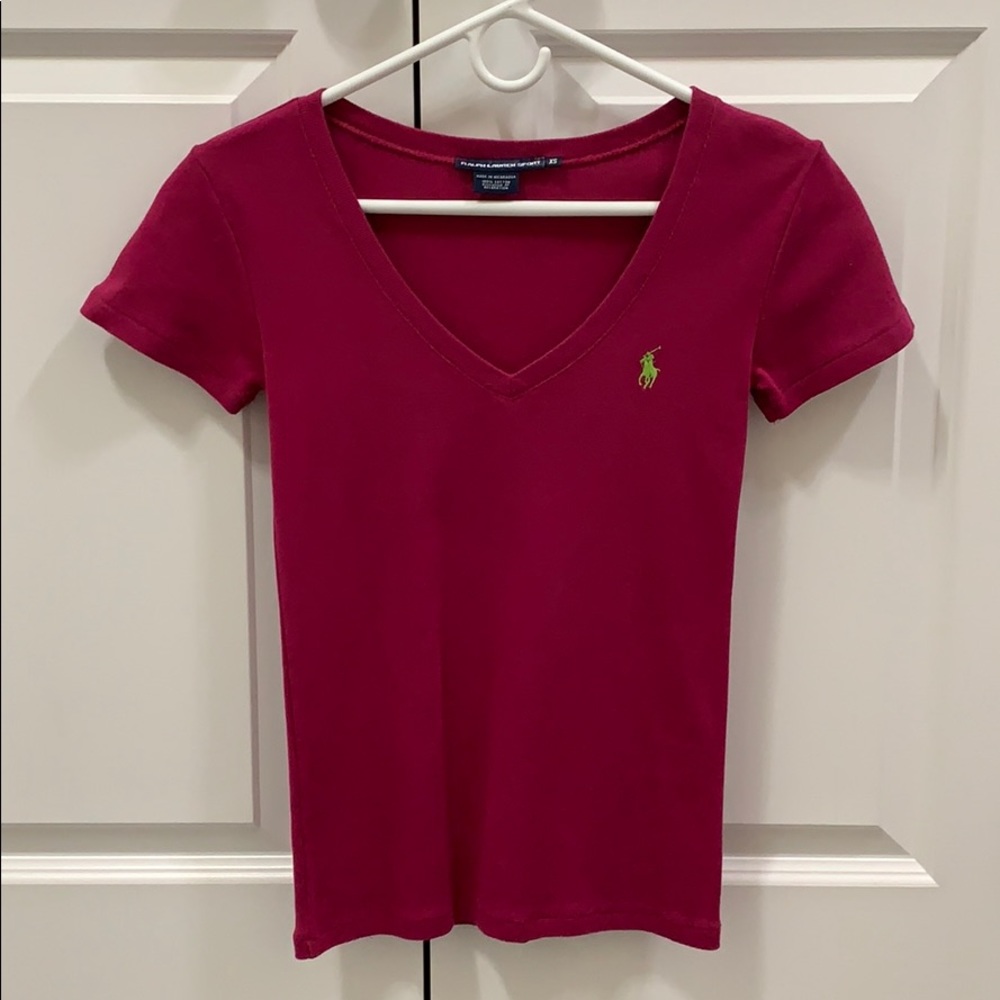 Bundle of 7 Ralph Lauren V Neck Sport Tees - Picture 6 of 7